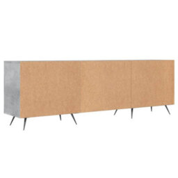 Berkfield Sturdy Tv Cabinet Concrete Grey 150X30X50 Cm Engineered Wood - thumbnail 8