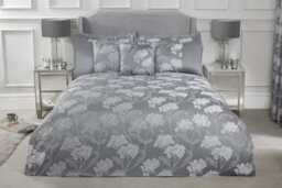 English Garden Duvet Set In Silver - thumbnail 2