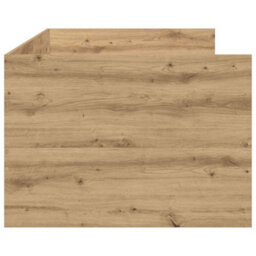 Walplus Daybed With Headboard Artisan Oak 90 X 190 Cm Engineered Wood - thumbnail 5
