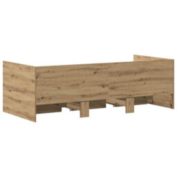Walplus Daybed With Headboard Artisan Oak 90 X 190 Cm Engineered Wood - thumbnail 6