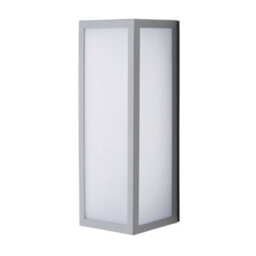 Litecraft Pictor Silver Opal Panel Outdoor Wall Light - thumbnail 2