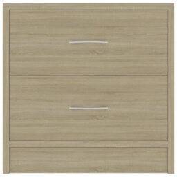 Berkfield Bedside Cabinets 2 Pcs Sonoma Oak 40X30X40 Cm Engineered Wood - thumbnail 5