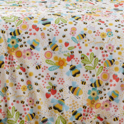 Fusion Buzzy Bee Easycare Yellow Duvet Cover Set - thumbnail 3