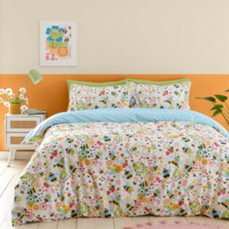 Fusion Buzzy Bee Easycare Yellow Duvet Cover Set - thumbnail 1