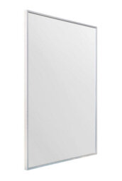 Mirroroutlet The Artus Silver Aluminium Edged Wall Mirror 70Cm X 50Cm - thumbnail 3