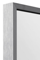 Mirroroutlet The Artus Silver Aluminium Edged Wall Mirror 70Cm X 50Cm - thumbnail 4