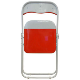 Harbour Housewares Coloured Padded Folding Chairs - Red - Pack Of 6 - thumbnail 5