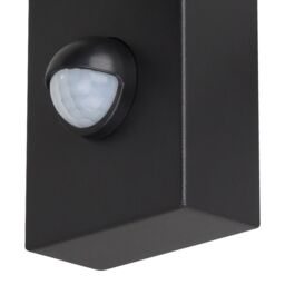 GoodHome Tongoa Fixed Matt Black Pir With Motion Sensor Outdoor Wall Light 25W - thumbnail 5