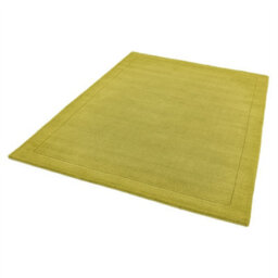 Green Simple And Stylish Wool Modern Plain Handmade Rug For Living Room And Bedroom-120Cm X 170Cm - thumbnail 5