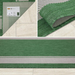 Homeart Outdoor Rugs Easy Cleaning Area Rugs For Balcony,garden,picnic,uv Weather Resistant Green Cream, 200 X 290 Cm - thumbnail 5