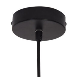 Wyld and Coco Ecolume Seagrass Pendant Lamp With Black Iron Base, W67 X H112Cm, Warm Light For Living Room And Dining - thumbnail 7