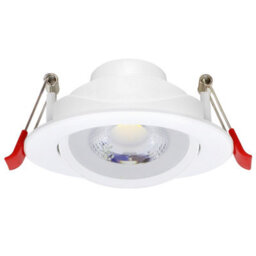 Long Life Lamps Company 5W Adjustable Round Led Recessed Ceiling Downlight 6500K Clr20 - thumbnail 1