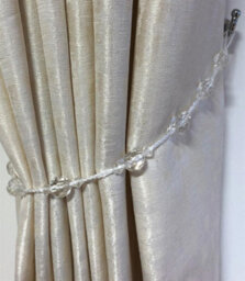 Luxury Living Elegant Plain Voile Curtain Panels Pair With Free Tie Backs White - thumbnail 5