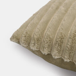 Ohs 2 Pack Faux Fur Thick Rib Cushion Covers - Sage - thumbnail 7