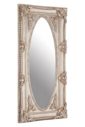 Orsina Functional Champagne Finish Oval Border Wall Mirror, Timeless Mirror For Livingroom, Elegant Modern Mirror - thumbnail 2