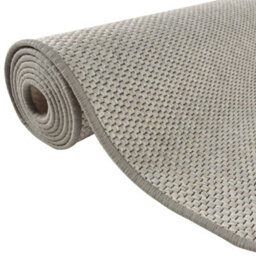 Berkfield Carpet Runner Sisal Look Taupe 80X300 Cm - thumbnail 5