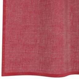 Berkfield Durable Voile Curtains With Loops 2 Pcs Wine Red 140X245 Cm - thumbnail 6