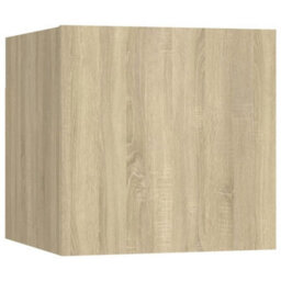 Berkfield Classic 6 Piece Tv Cabinet Set Sonoma Oak Engineered Wood - thumbnail 7