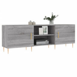 Walplus Tv Cabinet Grey Sonoma 150X30X50 Cm Engineered Wood - thumbnail 3