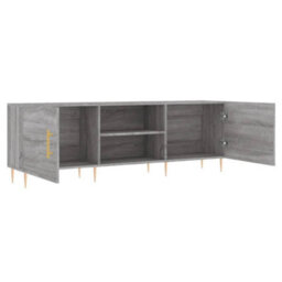 Walplus Tv Cabinet Grey Sonoma 150X30X50 Cm Engineered Wood - thumbnail 6