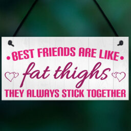 Red Ocean Best Friends Novelty Laugh Sign - thumbnail 5