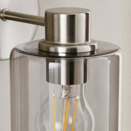 Pagazzi Lighting Pagazzi Kingsholm Brushed Satin Nickel Wall Light - thumbnail 4