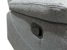 DS Living Sorento Recline Left Hand Corner 3 Seater Fabric Sofa In Grey Or Cream - thumbnail 6