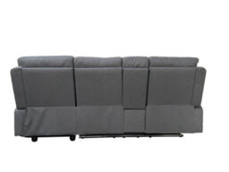 DS Living Sorento Recline Left Hand Corner 3 Seater Fabric Sofa In Grey Or Cream - thumbnail 5