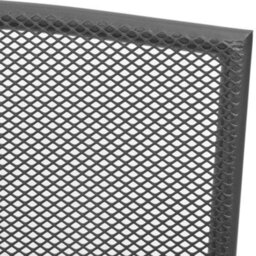 Berkfield Stackable Garden Chair Set 7 Pcs Anthracite Powder-Coated Steel - thumbnail 7