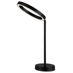 GoodHome Taphao Modern Circular Matt Black Table Light - thumbnail 3