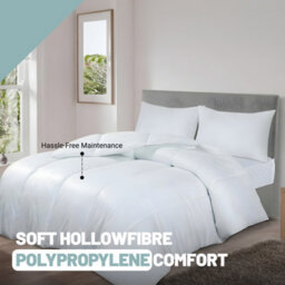 SleepyNights Sleepy Nights Premium Poly Propylene Duvet  Lightweight & Breathable 4.5 Tog Quilt For All Seasons - King - thumbnail 2