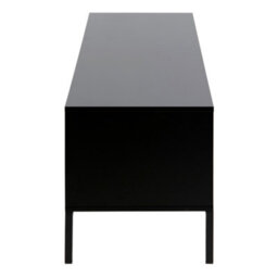 Furniture To Go Seaford Tv Unit 2 Doors 1 Drawer In Black & Oak - thumbnail 3