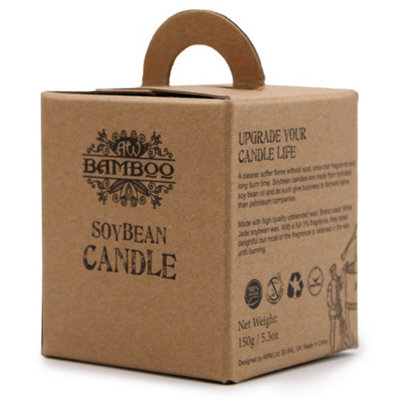 Serenityy Fig & Cassis Soybean Wax Jar Candle - Recycled Glass, 30-35H Burn Time, Light Blue. - image 1