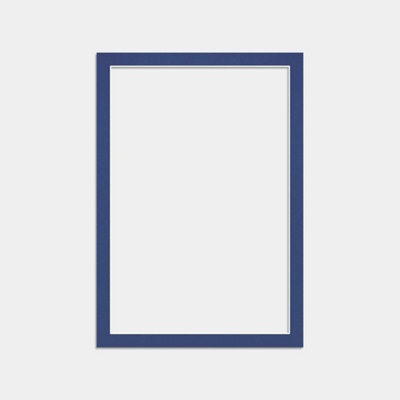 Ak Frames 24X18 Blue Picture Mounts To Fit 18X12 Aperture Size - Mount Board Only (No Frame Included) - image 1