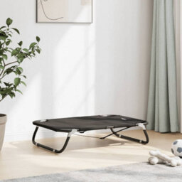Walplus Dog Bed Foldable Anthracite Oxford Fabric And Steel - thumbnail 3