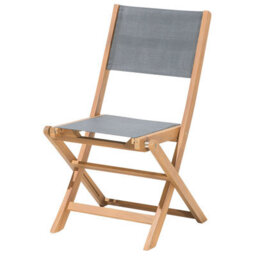 Beliani Set Of 2 Garden Chairs Cesana Acacia Wood Light Brown - thumbnail 4