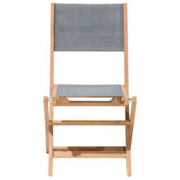 Beliani Set Of 2 Garden Chairs Cesana Acacia Wood Light Brown - thumbnail 5