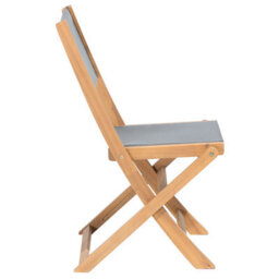 Beliani Set Of 2 Garden Chairs Cesana Acacia Wood Light Brown - thumbnail 7