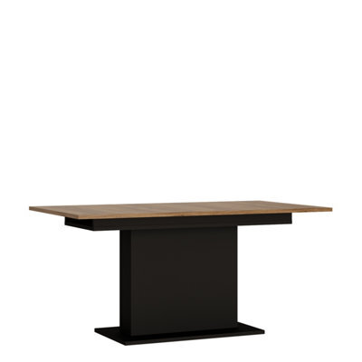 Furniture To Go Brolo Extending Dining Table In Walnut And Black - image 1