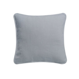 Chilimilii Cushion Covers 100% Cotton Plain Dyed Zip Pipe Edge Home Sofa Decor (40X40 Cm) - thumbnail 2