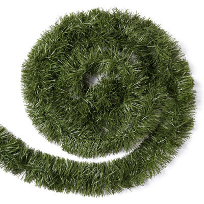 Vivo 16M Christmas Garland Decoration Xmas Artificial Vine Soft Green Tinsel Pine Green - image 1