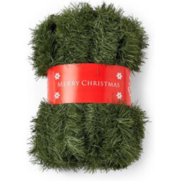 Vivo 16M Christmas Garland Decoration Xmas Artificial Vine Soft Green Tinsel Pine Green - thumbnail 3