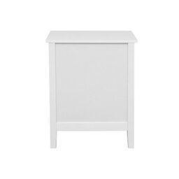 Chic Interiors Pair Of White Three Drawer Bedside Table - Charleston Collection - thumbnail 9