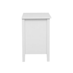 Chic Interiors Pair Of White Three Drawer Bedside Table - Charleston Collection - thumbnail 8