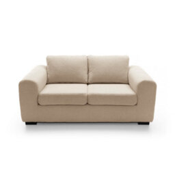 Abakus Direct Boston 2 Seater Sofa In Beige Basket Weave - thumbnail 6