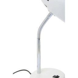 Orsina Matte White Desk Lamp, Adjustable Living Room Desk Lamp,  Minimalistic Desk Lamp For Reading & Writing - thumbnail 4