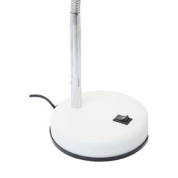 Orsina Matte White Desk Lamp, Adjustable Living Room Desk Lamp,  Minimalistic Desk Lamp For Reading & Writing - thumbnail 5