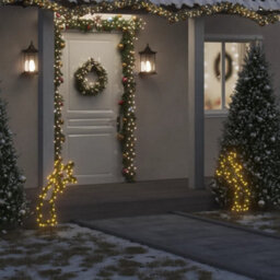 Walplus Christmas Light Decoration With Spikes Meteor 80 Leds 62 Cm - thumbnail 1