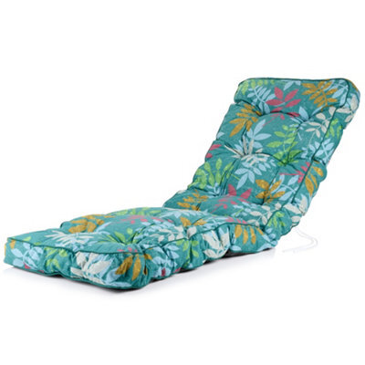 Alfresia Garden Relaxer Chair Cushion, Classic Style, Alexandra Green Leaf - image 1