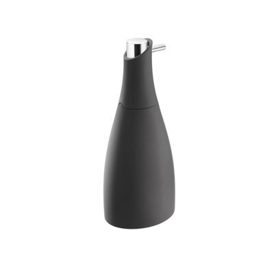 Cosmic Soap Dispenser, 300Ml,  Matt Black, Unique Design, Soft-Finish Coating, Saku Collection - image 1